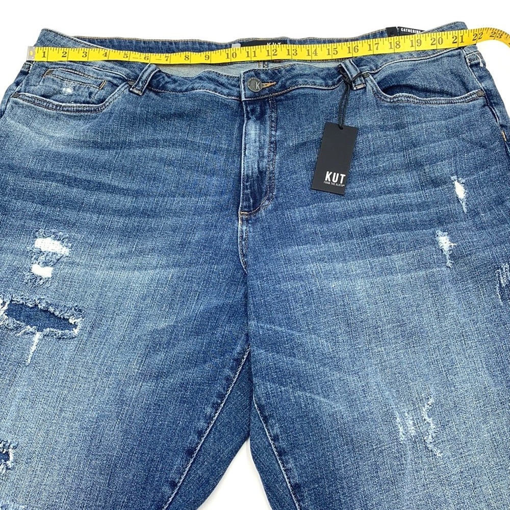 Kut From The Kloth Catherine Boyfriend Jeans Size 22W - Picture 14 of 16